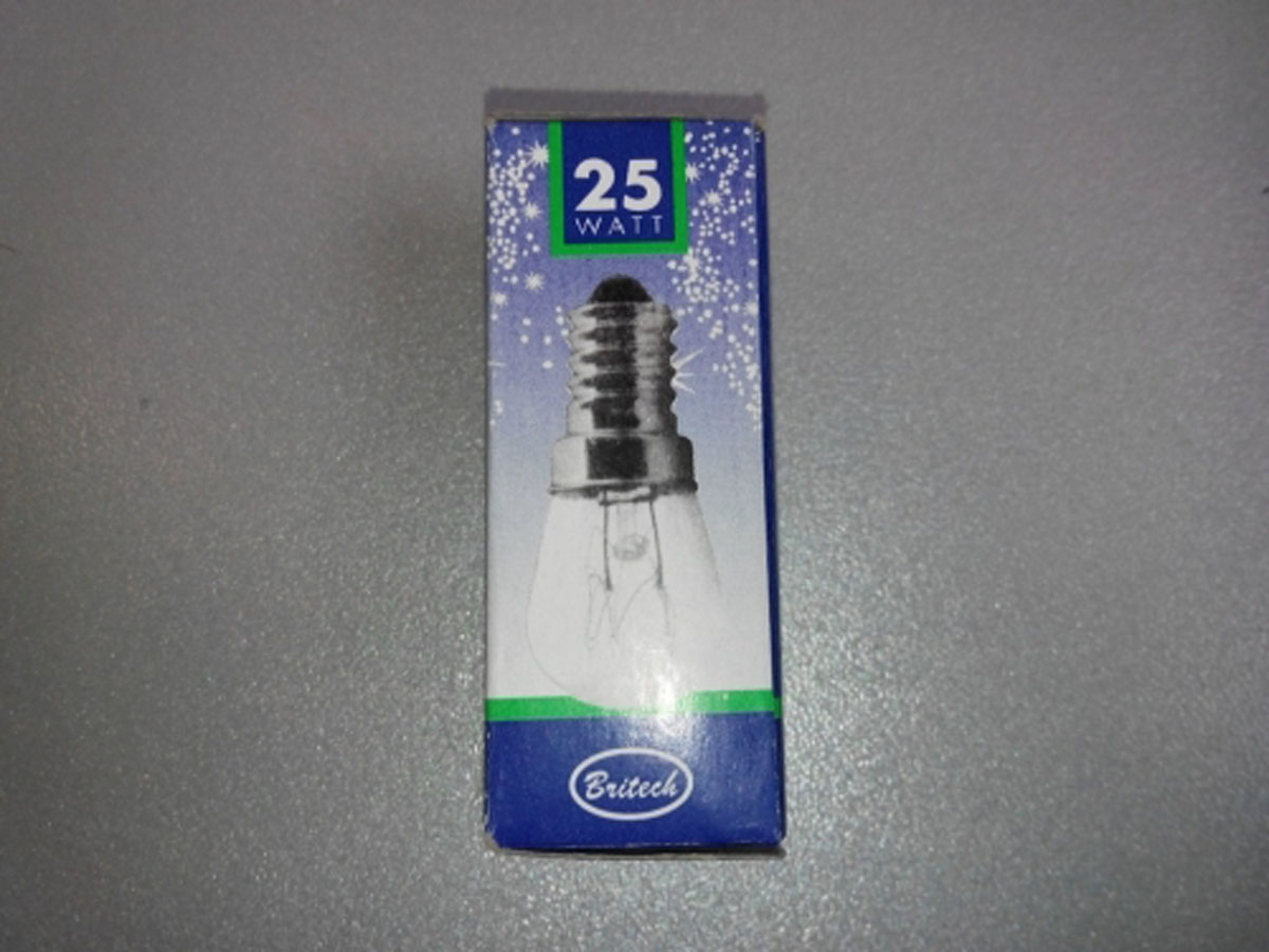 Лампа духового шкафа 304CU06 ( E14, 25W 300°C, Britech )